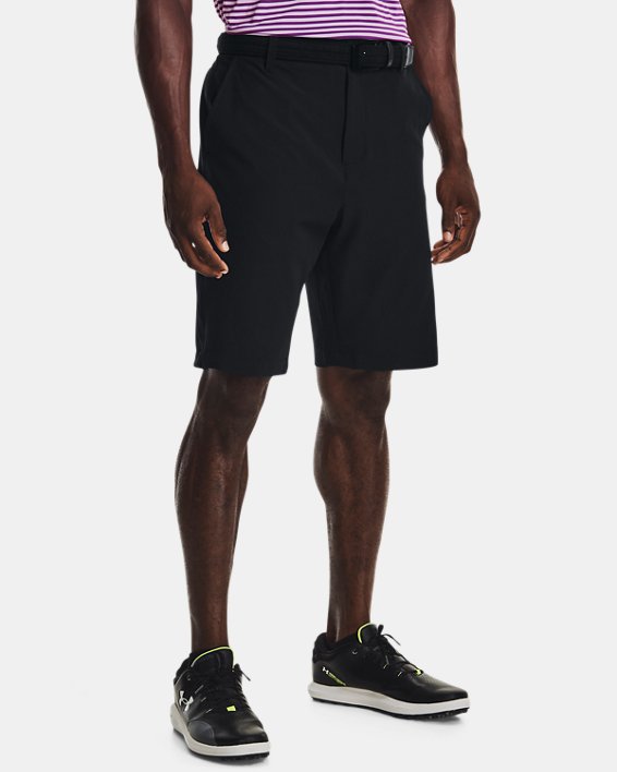 Men's UA Drive Tapered Shorts in Black image number 0